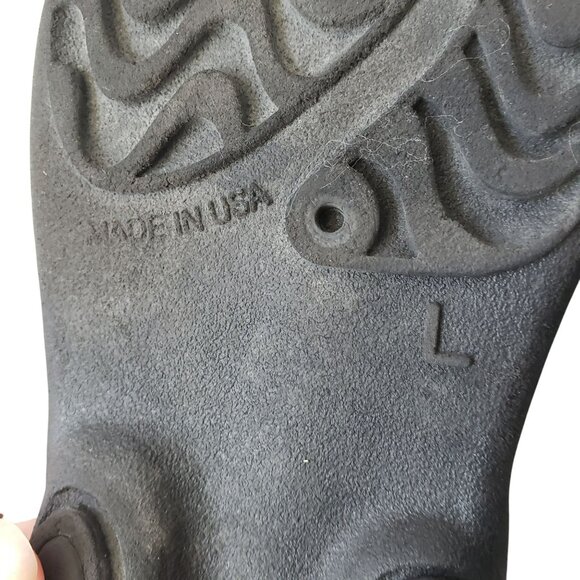 Okabashi Black Flip Flop Thong Orthopedic Sandals Arch Support Womens L - Picture 9 of 9